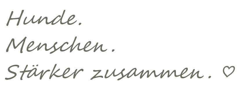 Hunde. Menschen. Stärker zusammen.